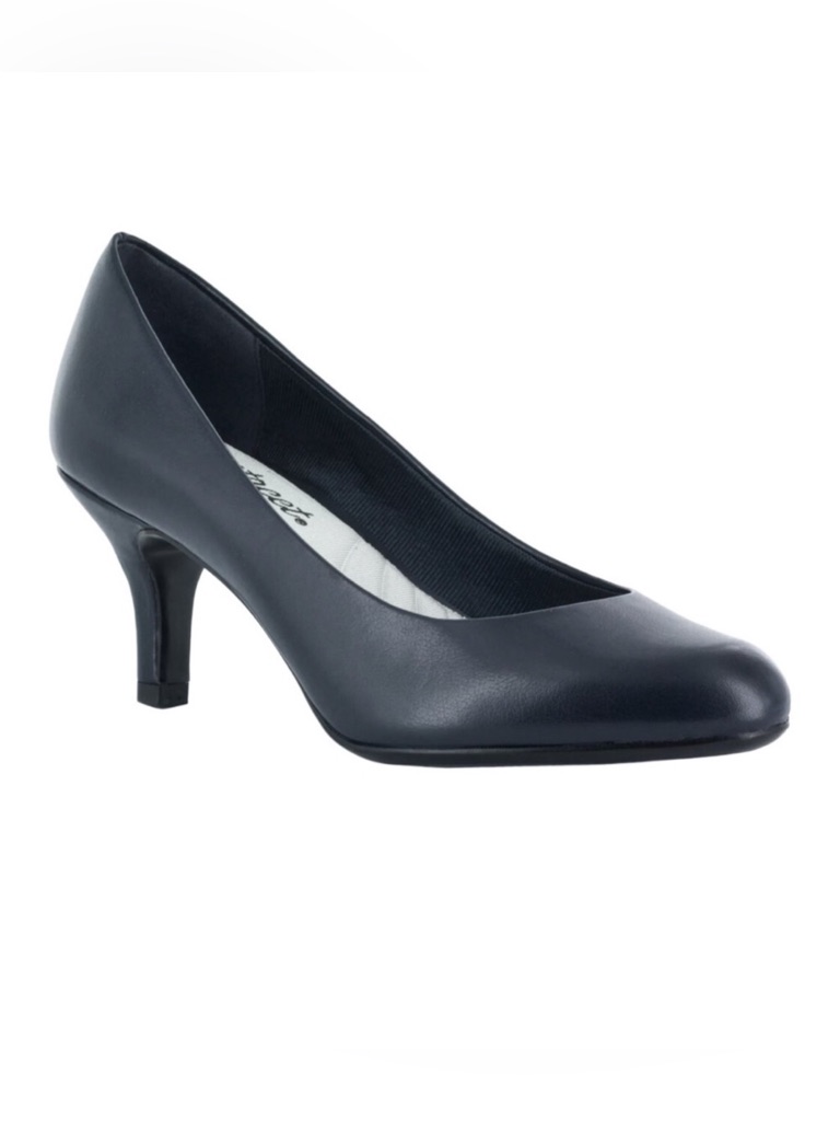 Easy Street Womens Navy Pumps Size 7.5